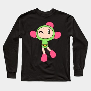 Green - Super Bomberman R Long Sleeve T-Shirt